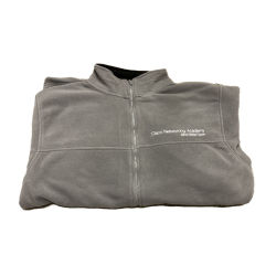 Fleecová vesta šedá XL